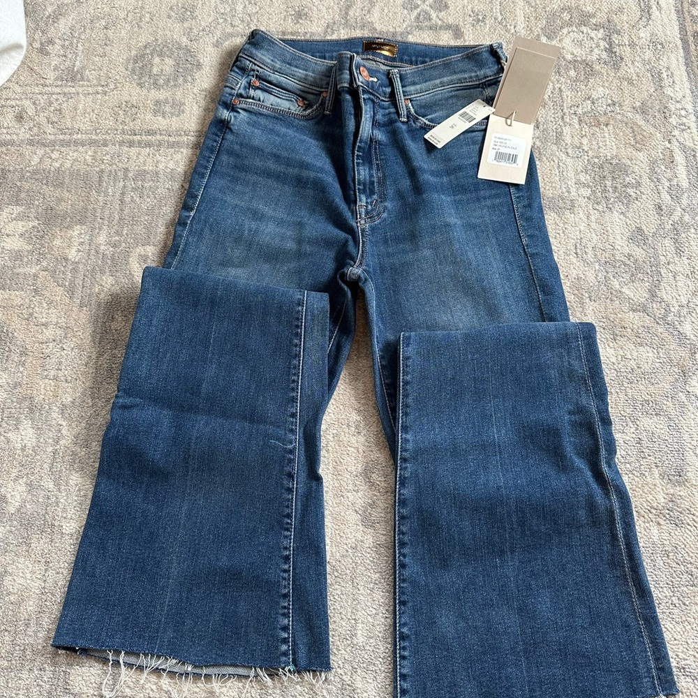 NWT MOTHER Weekender Fray